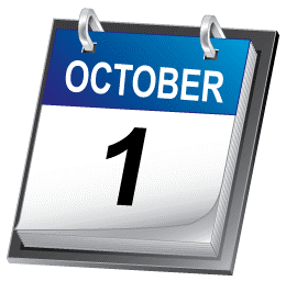 october 1st